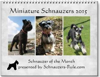 2015 Schnauzer Calendar