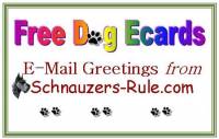 dog ecards, free dog ecards, Schnauzer ecards