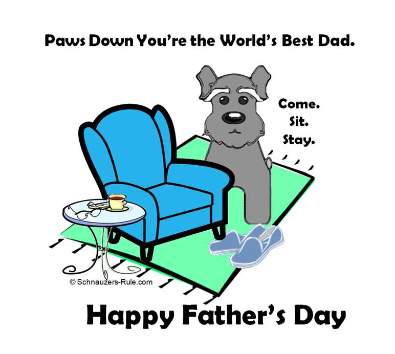 Father's Day Dog Card