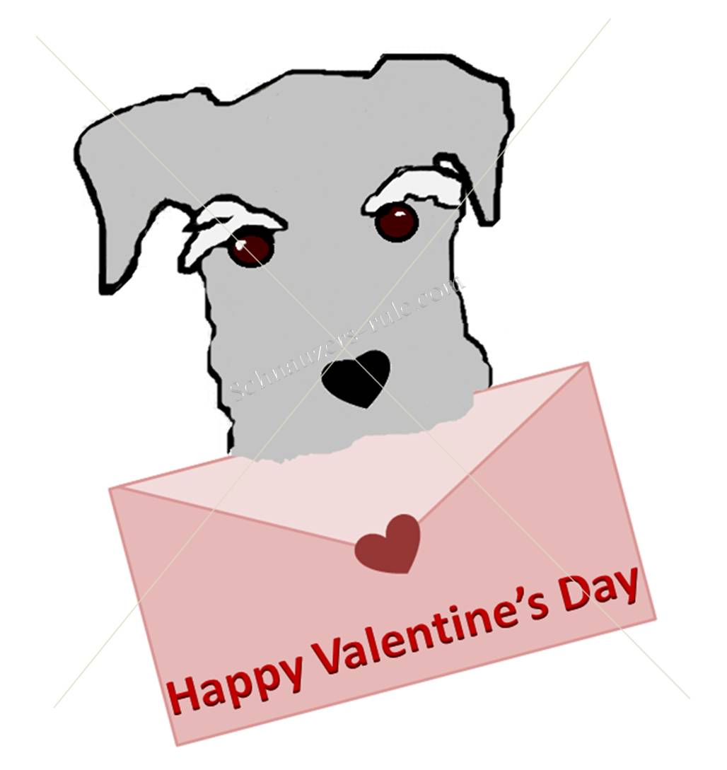 Dog Thank You Valentine Card